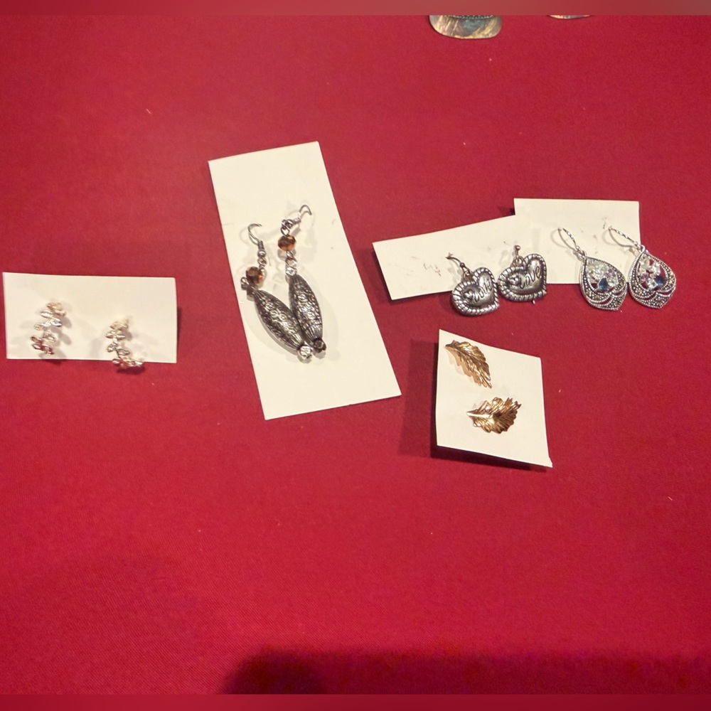 Stylish Earrings Set (Get all 5 Pairs for One Price!)